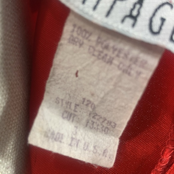 Rampage Vintage Red Cocktail Mini Dress Size 3 - Picture 11 of 12